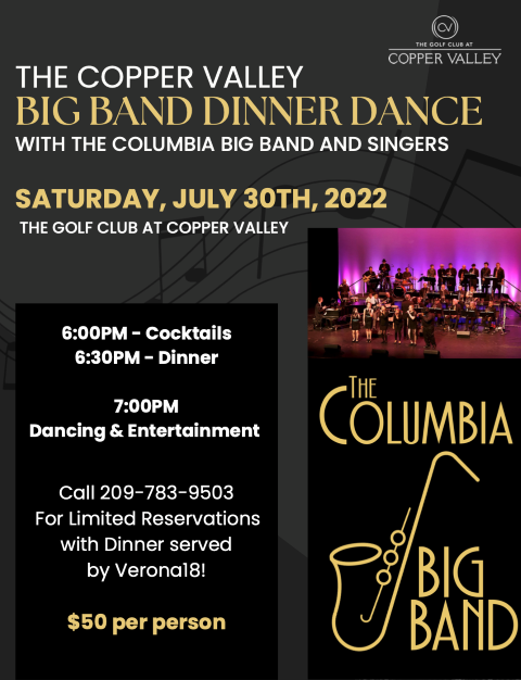 Copper Valley’s Big Band Dinner Dance