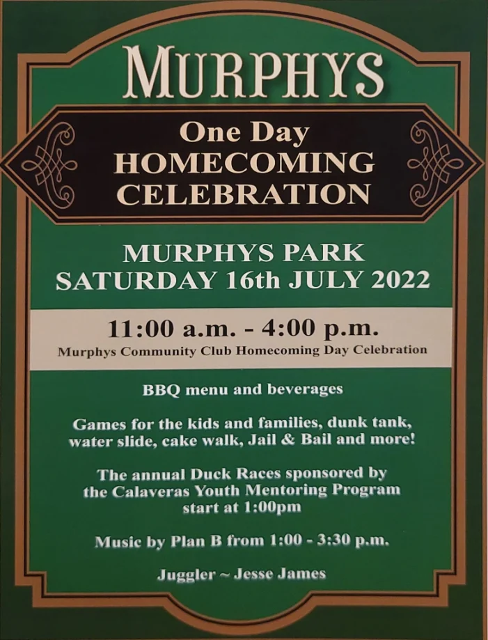 Something for Everyone at July 16 Murhpys Homecoming!