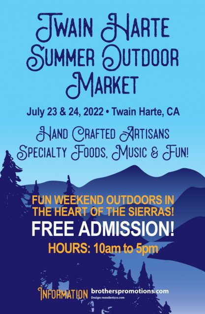 Twain Harte Summer Outdoor Market - The Pine Tree