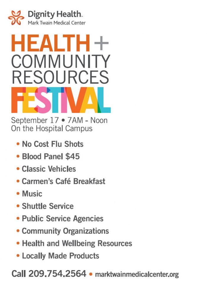 The Health & Community Resources Festival is September 17!