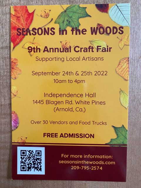 Seasons in the Woods 9th Annual Craft Fair