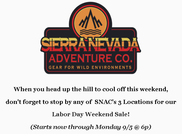 The Big Labor Day Weekend Beat the Heat Sale at All Three SNAC Locations!