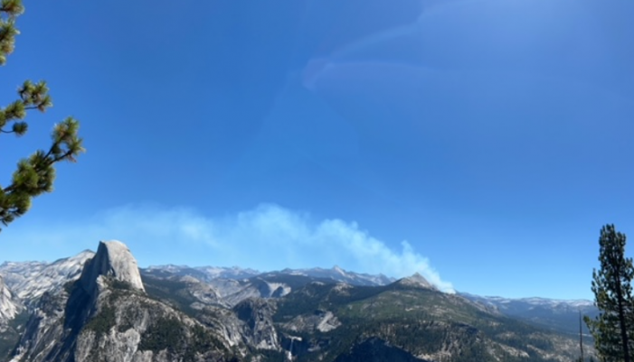 Crews Working Yosemite Lightning Caused Fires
