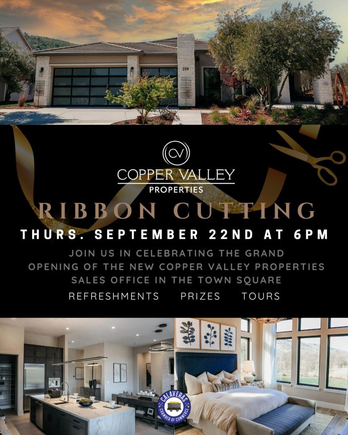 Copper Valley Properties Ribbon Cutting is Tonight