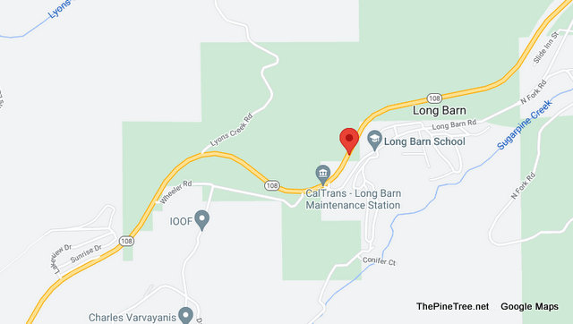Traffic Update….Major Injury Collision off Hwy 108 in Long Barn Area