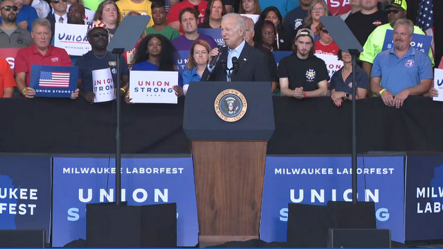 President Biden Celebrating Labor Day and the Dignity of American Workers
