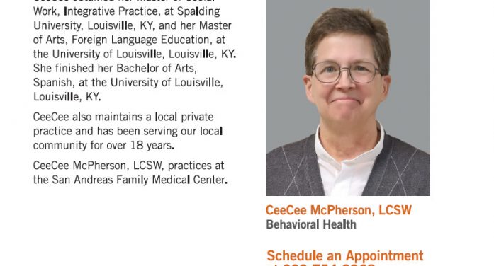 CeeCee McPherson, LCSW.  Expert in Behavioral Health And Kindness. Now Accepting Patients!
