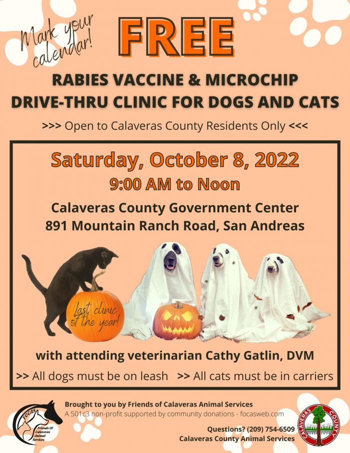 Dog and Cat Rabies Vaccination & Microchipping Clinic