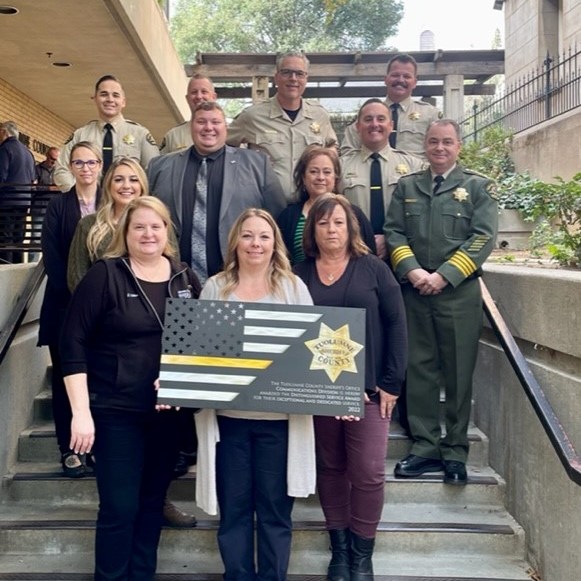 Tuolumne Dispatchers Honored with Distinguished Service Award