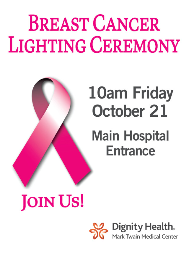 Breast Cancer Lighting Ceremony!