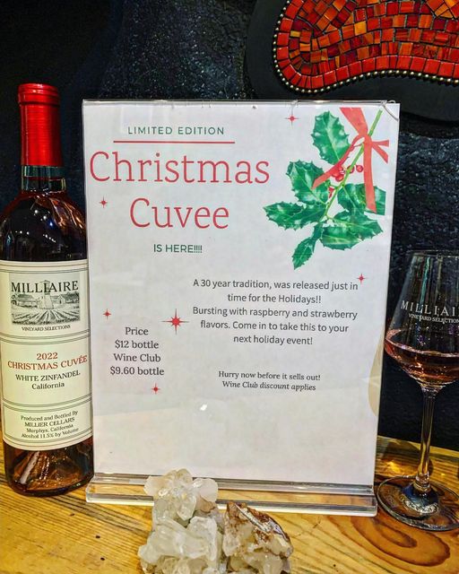 Your Christmas Cuvee Awaits at Milliaire Winery