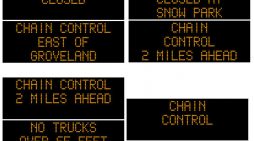 Icy Roads & Chain Controls Await on Hwys 88, 4, 108 & 120