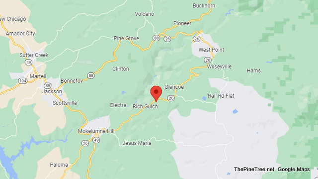 Rock Slide Closes State Route 26 in Calaveras County