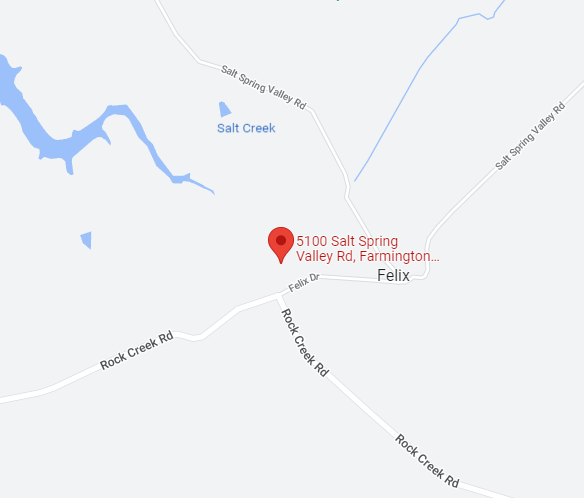 Salt Spring Valley Road  Closed Due to Localized Flooding