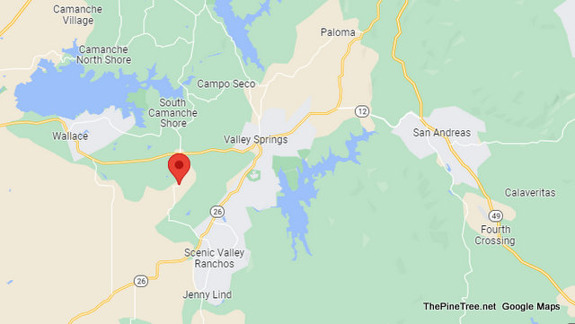 Traffic Update….Possible Injury Vehicle vs Power Pole with Power Lines Down on Burson Road