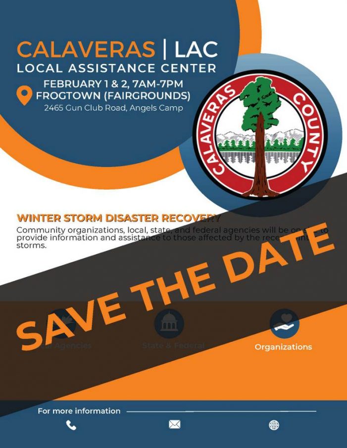 Local Assistance Center to be Set Up at Frogtown February 1 & 2!