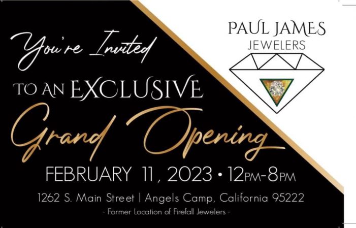 Paul James Jewelers Ribbon Cutting, Grand Opening & Love Local Events in Downtown Angels