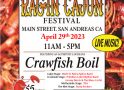 Get Ready for the Third Annual Calaveras Ragin Cajun Festival!!