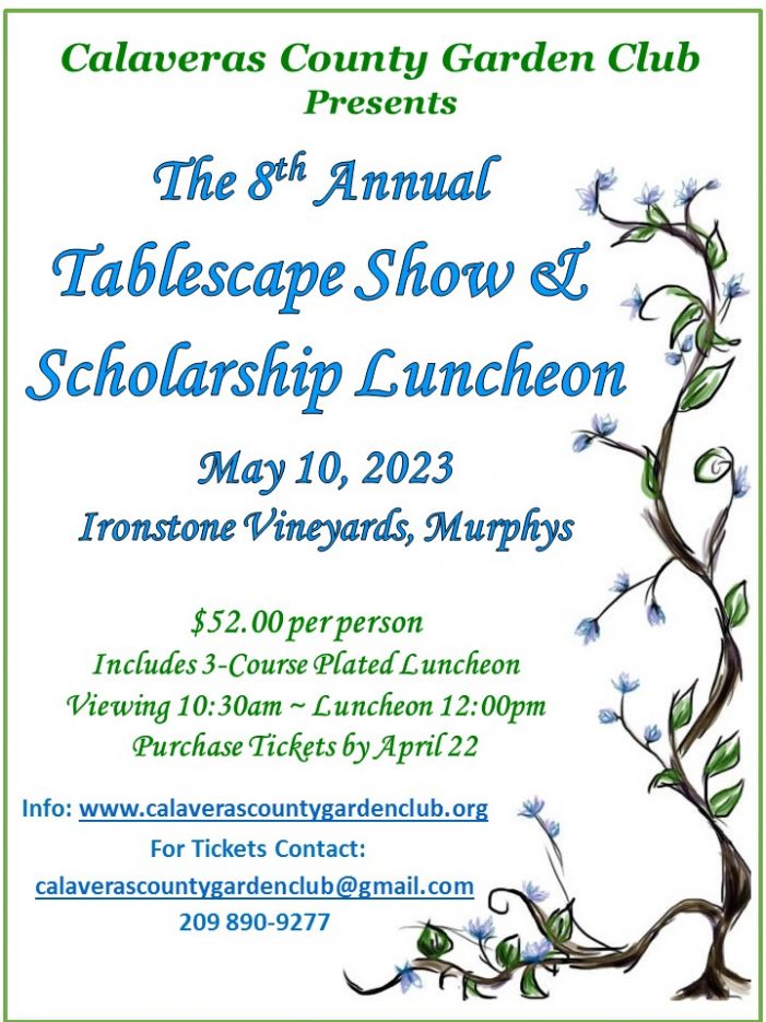 The 8th Annual Tablescape Show and Scholarship Luncheon