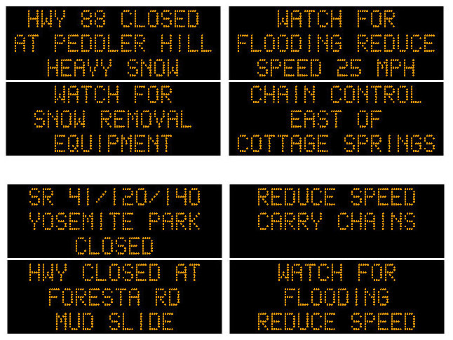 Hwy 88 Closed before Kirkwood, Yosemite Closed & Chain Control on Hwy 4 East of Cabbage Patch