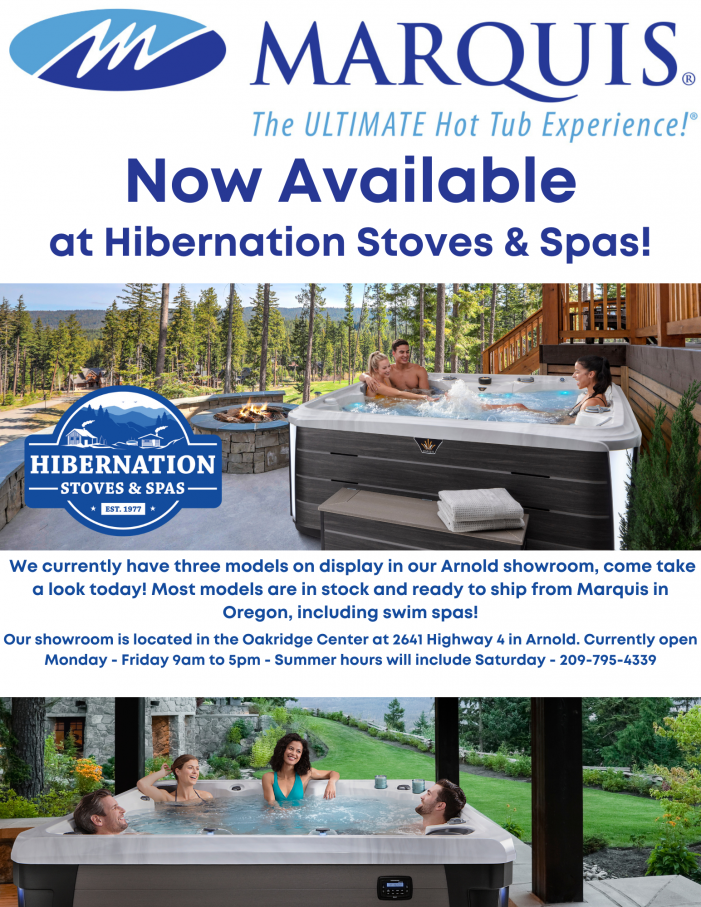 Marquis Spas Now Available at Hibernation Stoves & Spas