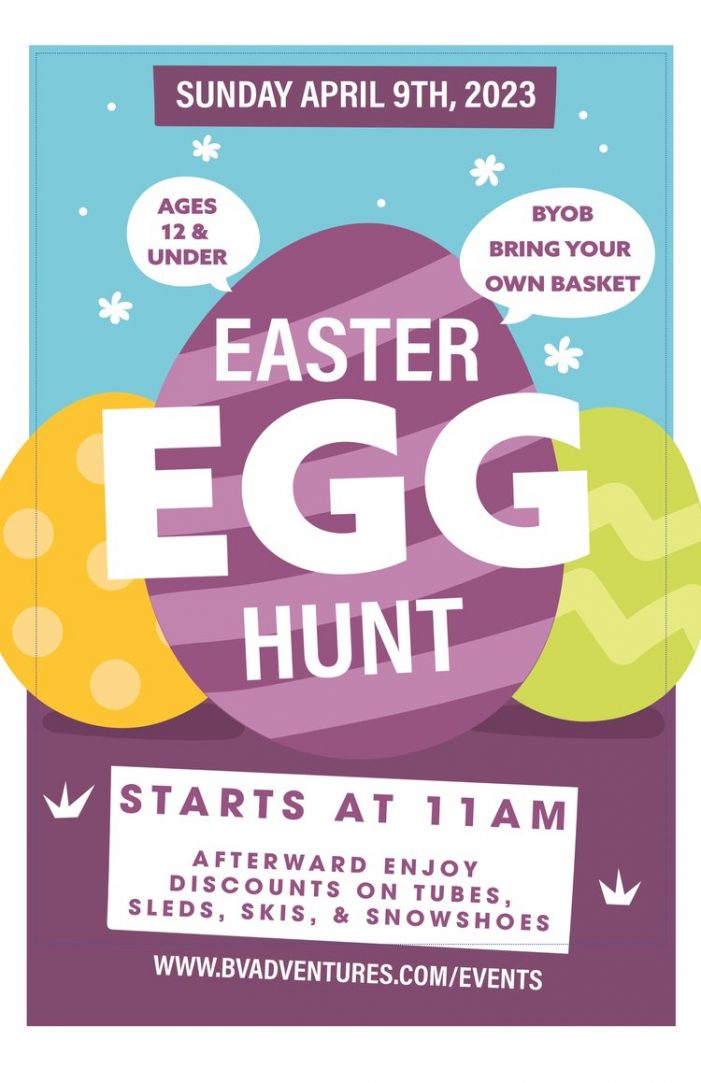Easter Egg Hunt at Bear Valley Adventure Company!