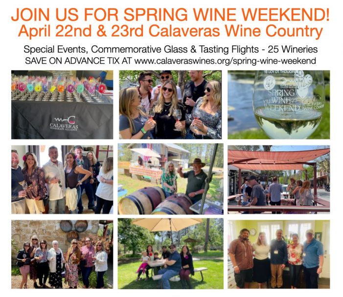 The 2023 Spring Wine Weekend is April 22 & 23!