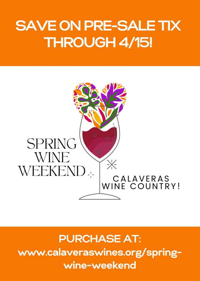 Last Call for Spring Wine Weekend Pre-Sale Tickets!
