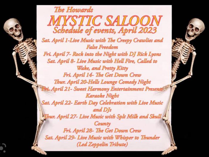 Rock Out April at Howard’s Mystic Saloon!