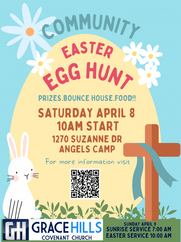 Community Easter Egg Hunt at Grace Hills on April 8th at 10am