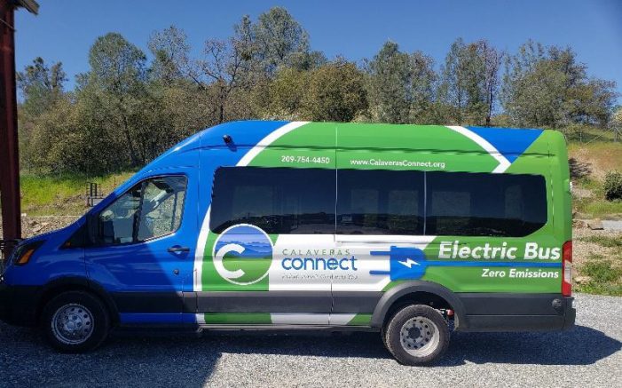 Calaveras Connect Gets First Electric Vehicle! Calaveras Connect has a New Electric Van!