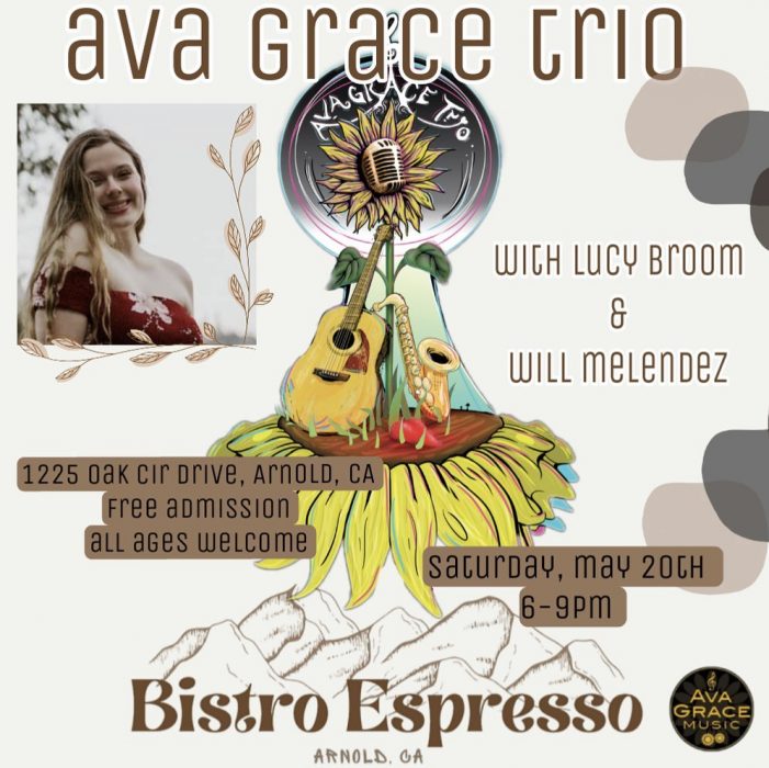 The Ava Grace Trio Live Tonight at Bistro Espresso