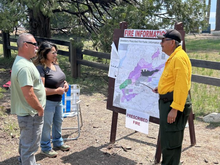 Stanislaus National Forest Keeps You Abreast of Latest Prescribed Fire Information