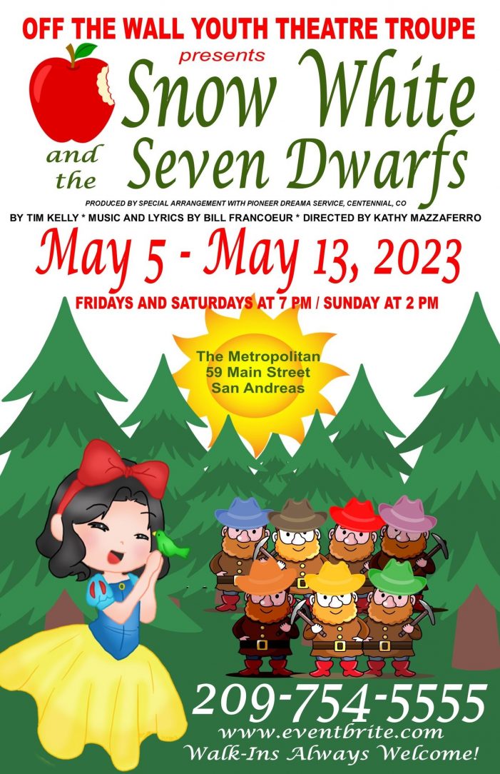 Snow White and the Seven Dwarfs, May 5 – 14, 2023