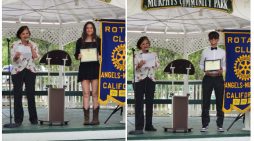 Angels-Murphys Rotary Celebrates Honors Students with BBQ