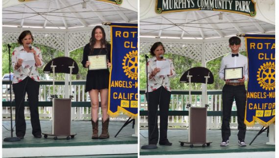Angels-Murphys Rotary Celebrates Honors Students with BBQ