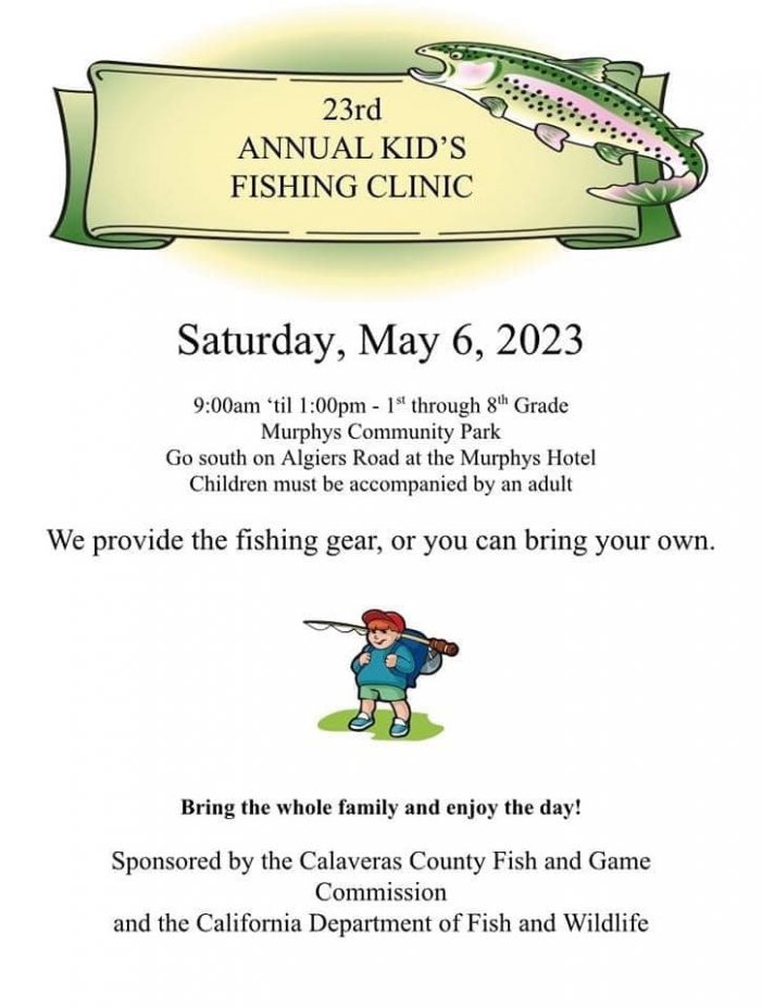 The 23rd Annual Kid’s Fishing Clinic