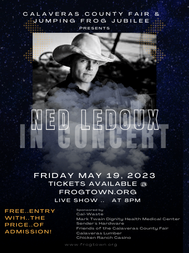 Don’t Miss Ned LeDoux Tonight at the Fair!