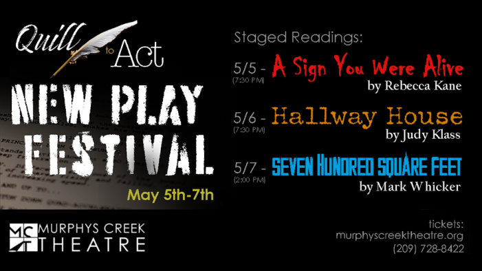 MCT’s Quill to Act New Play Festival is May 5th-7th