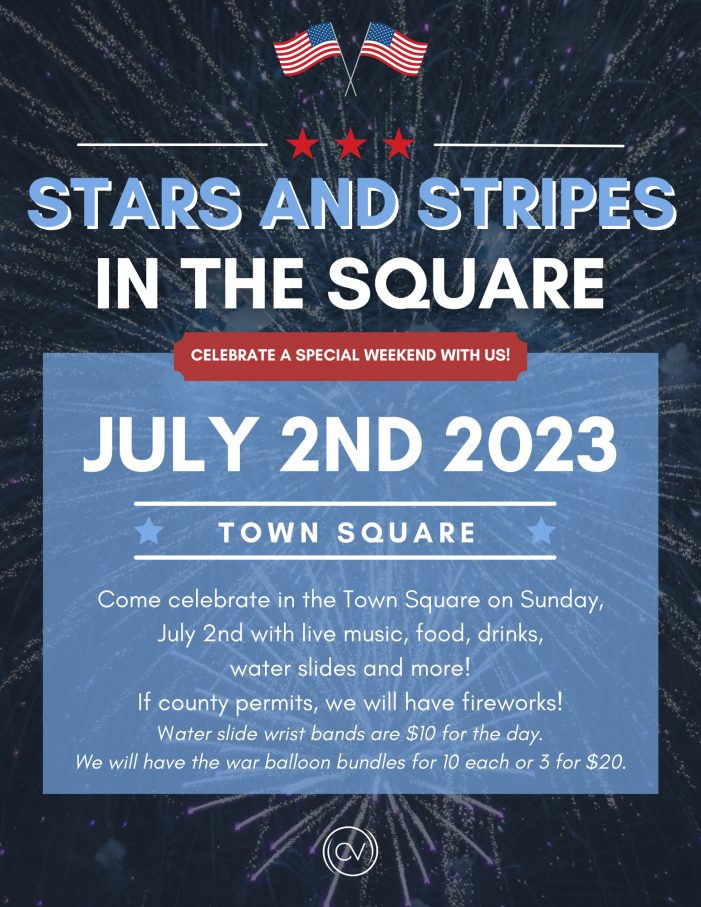 Stars and Stripes in The Square