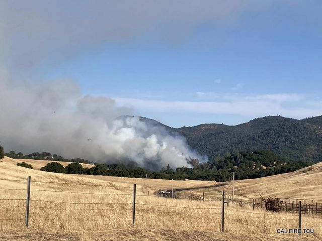 Minimal Fire Activity on the Harney Fire Overnight