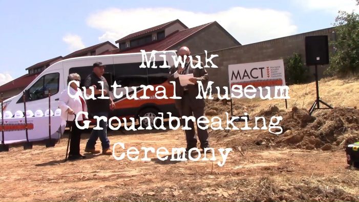 Miwuk Cultural Museum Groundbreaking Ceremony