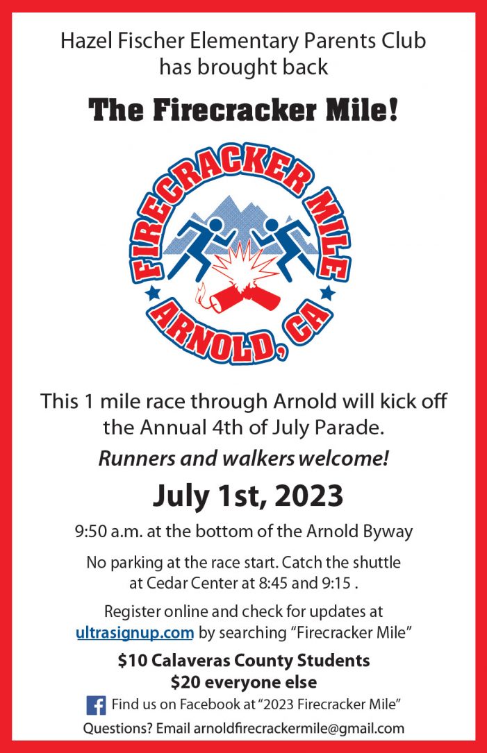 Lace Up Your Running Shoes for the 2023 Firecracker Mile!