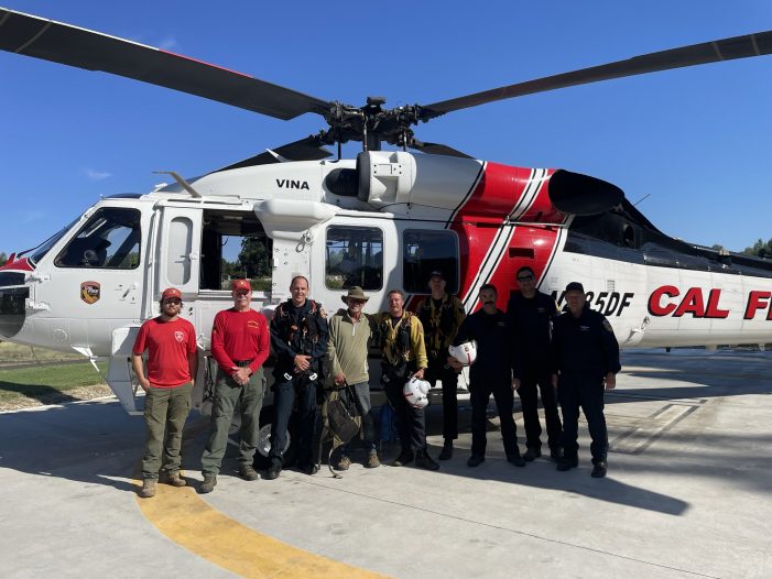 Another Successful Rescue for Tuolumne Search & Rescue with Assist from Cal-Fire
