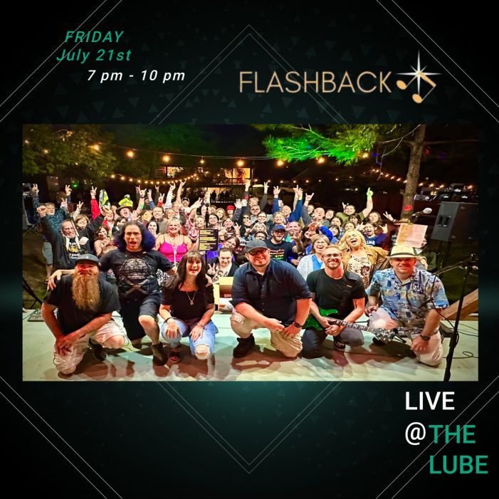 Flashback Live at the Lube Room Tonight!