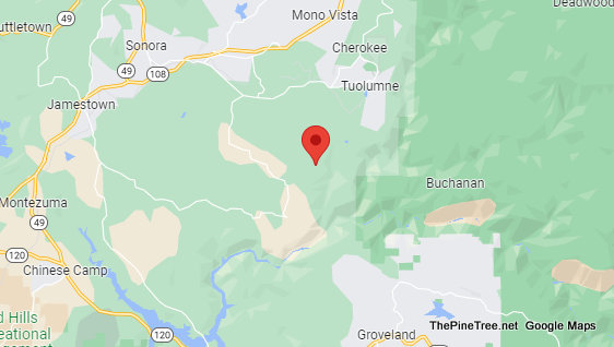 Traffic Update….Subject Naked in Middle of Roadway Near Yosemite Rd / Fitch Ranch Rd