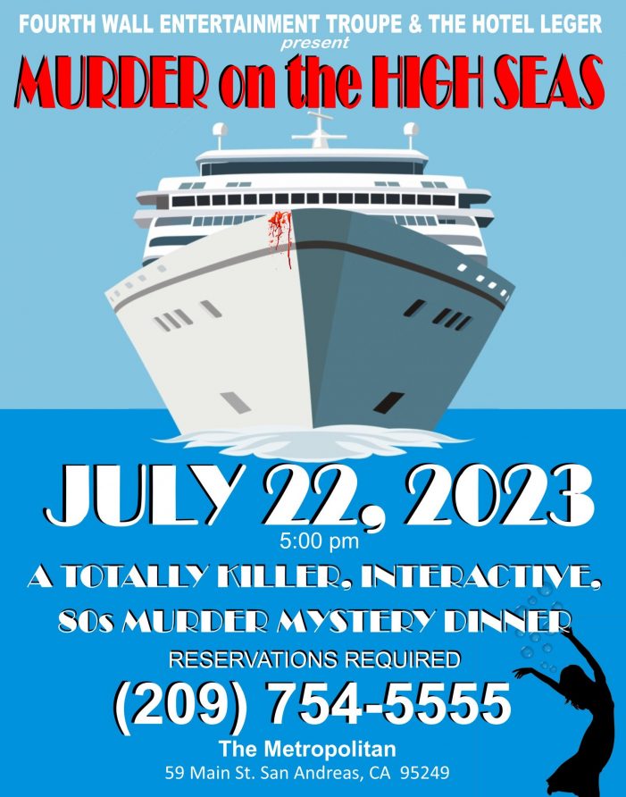 Murder on the High Seas, an Interactive Mystery Theatre Experience!
