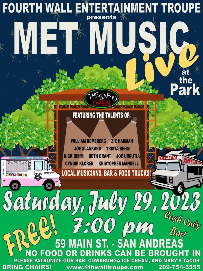 Met Music Live at the Park!