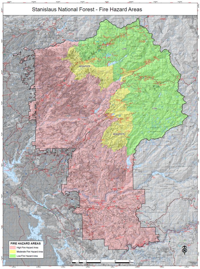 Portions of Stanislaus National Forest Enters High Hazard Fire Restrictions