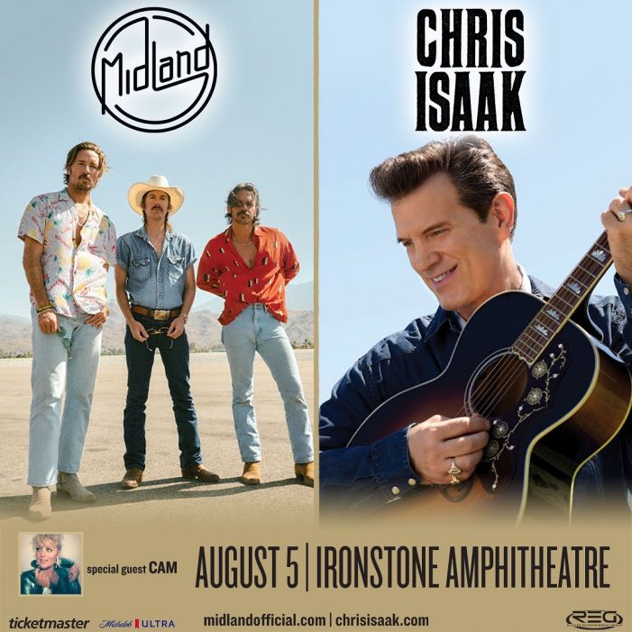 Midland & Chris Isaak at Ironstone Amphitheatre on August 5
